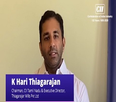 Containing the Spread of COVID 19 - Perspective by K Hari Thiagarajan, Chairman, CII Tamil Nadu 
